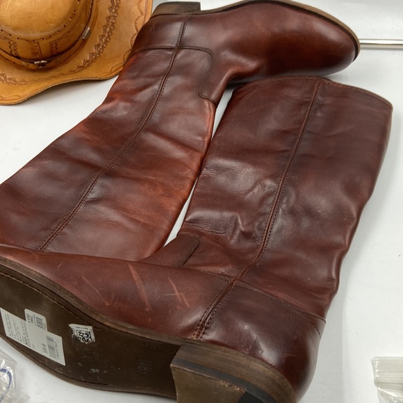 Frye Melissa Button 2 Redwood sz 9 1/2B Boot - Picture 13 of 14